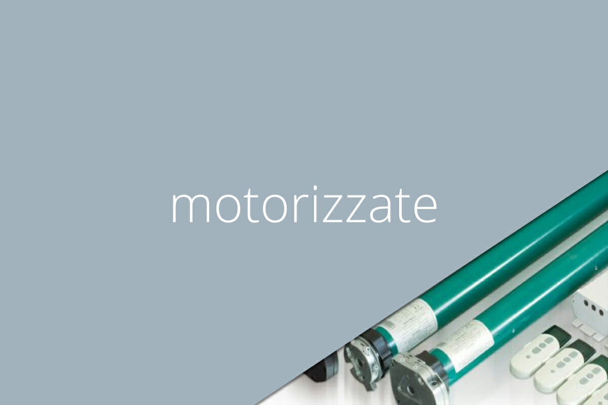 Tapparelle motorizzate