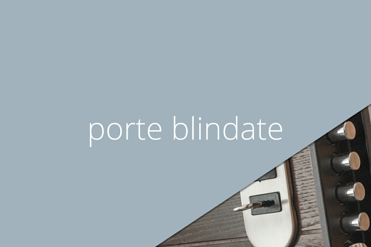 Porte blindate