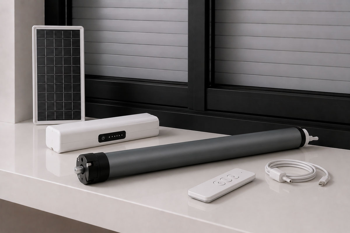 Motori a batteria per tapparelle
